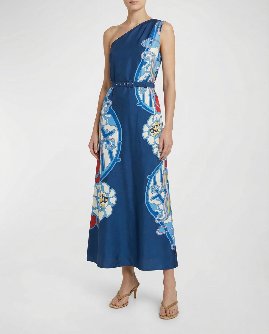 La Double J Roy printed midi dress