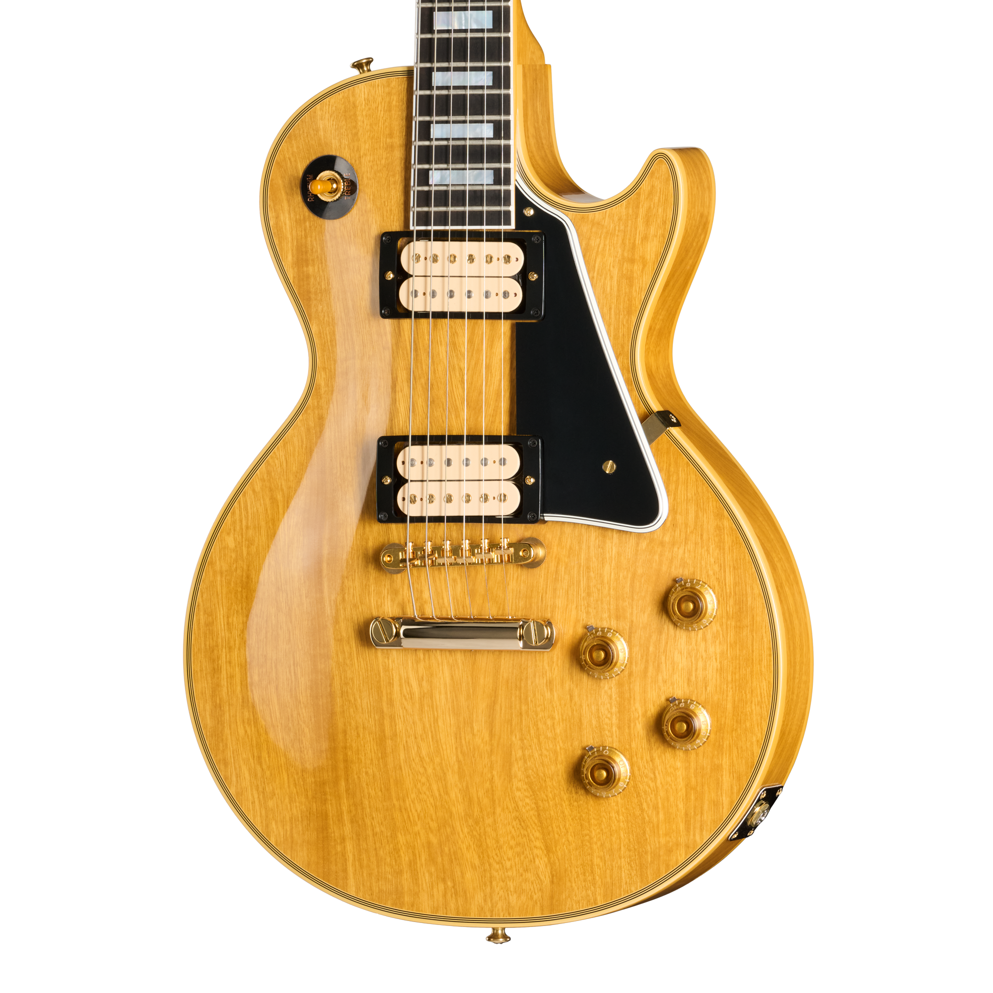 Gibson Custom LE 1957 Les Paul Custom Reissue Korina, VOS, Natural Electric Guitar Gibson Custom