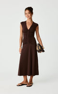 - Women's Dress - Charcoal Clothing