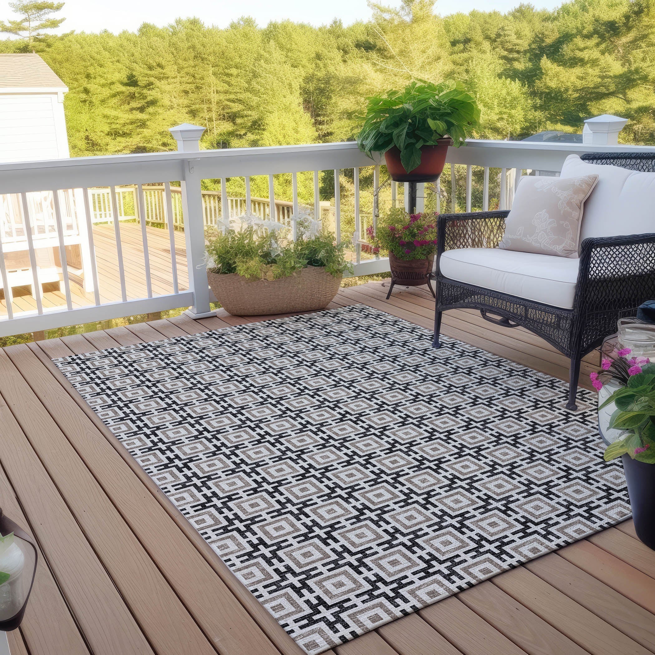 Marlo MO1 Black Rug