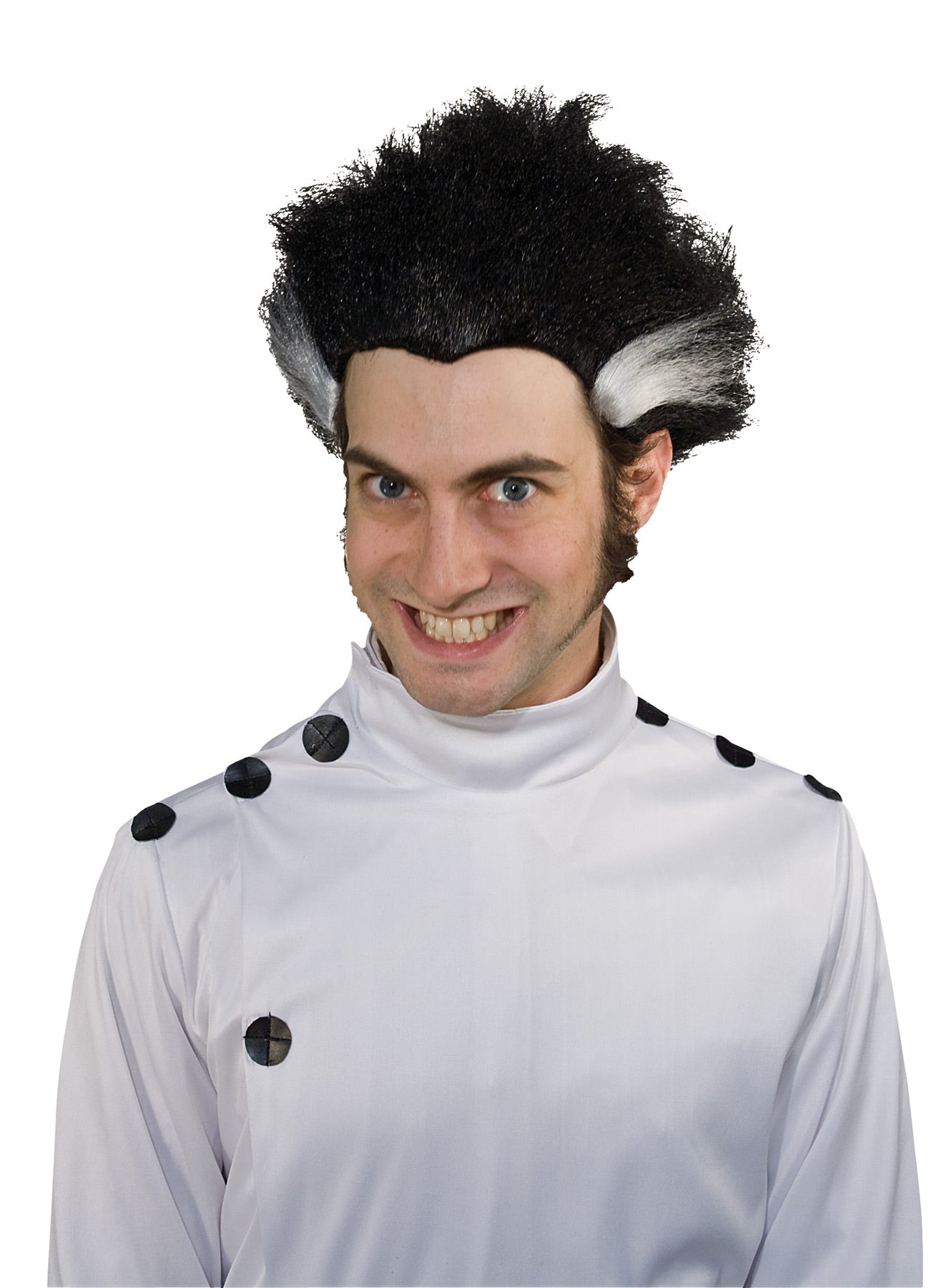 Mad Science Stripe Wig