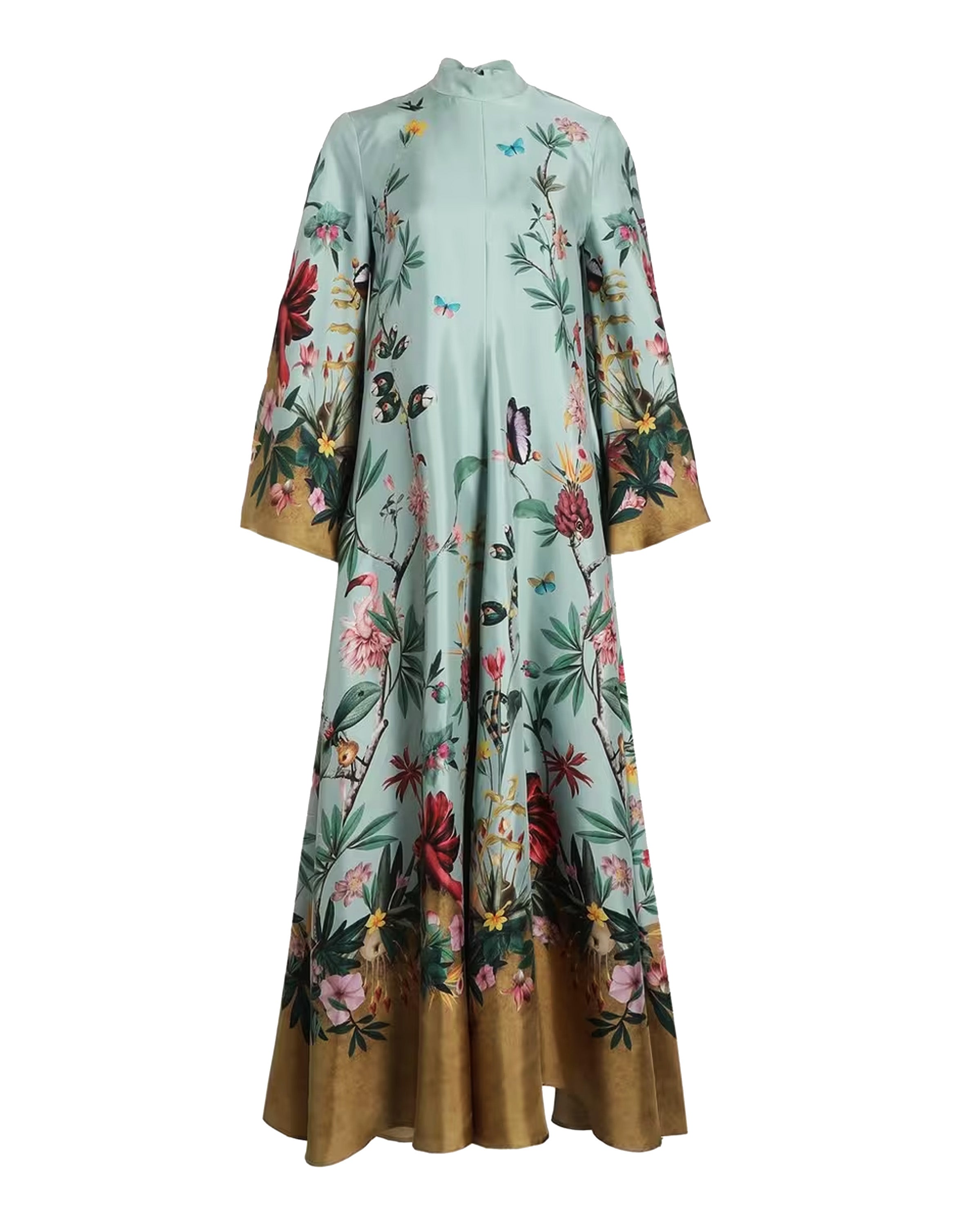 La Double J Magnifico Zooflora placée long dress