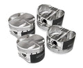 Manley Pistons Kit - 8.5:1Cr - 86.5mm Bore - Mitsubishi - 4G64 (2.1L - 88mm De-Stroked) - 606015C-4 - 606015C-4