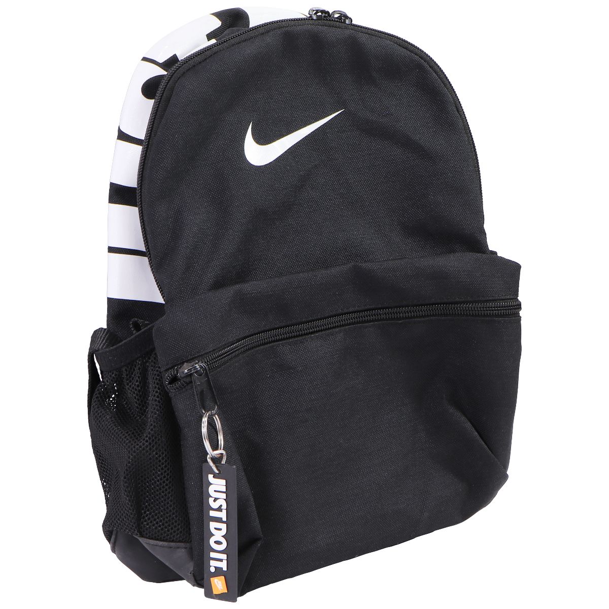 Nike Brasilia JDI Kids' Mini Backpack - ONE SIZE - Black / White