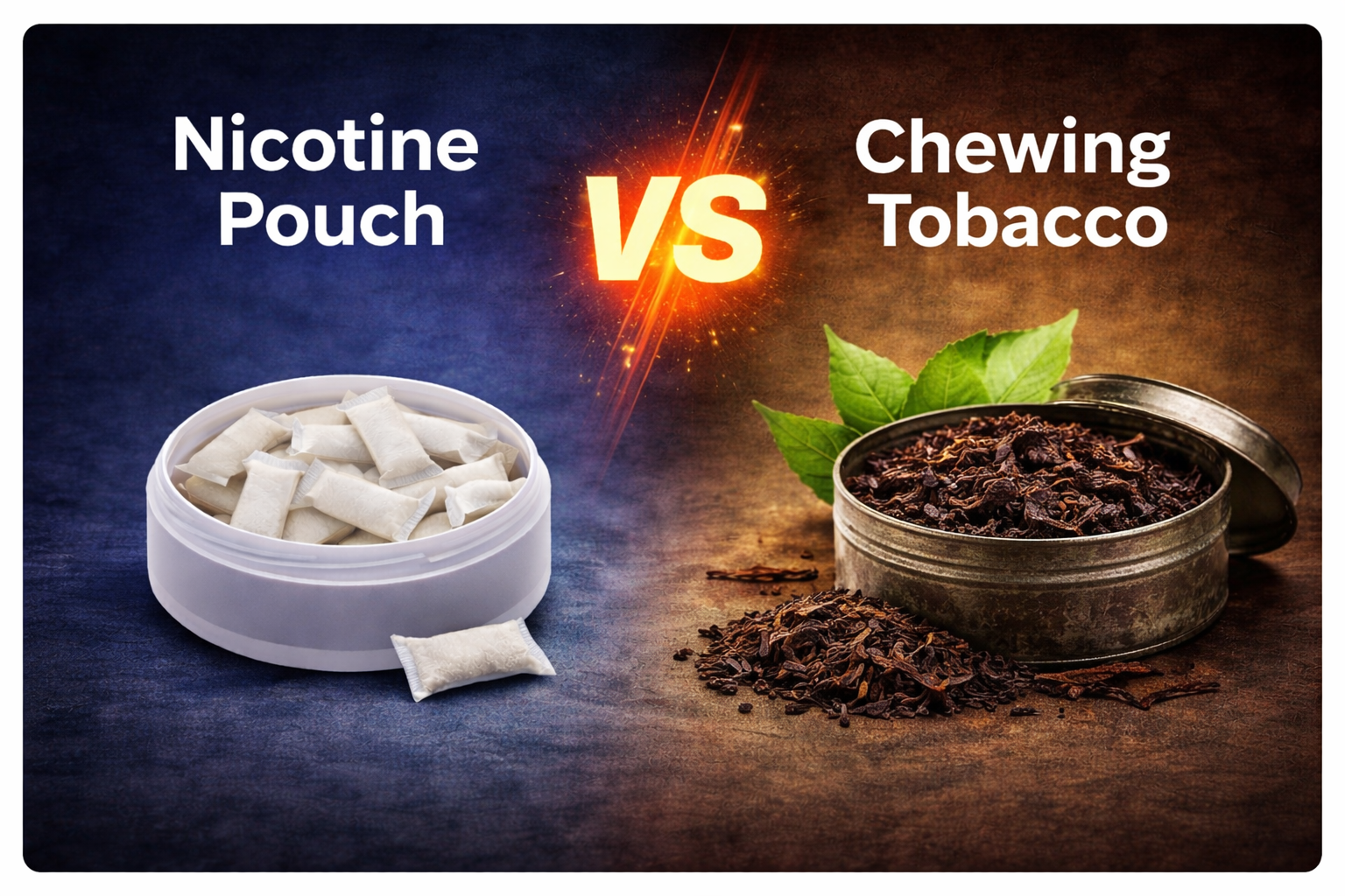 Nicotine Pouch vs Chewing Tobacco – SNUS Nicotine Pouches