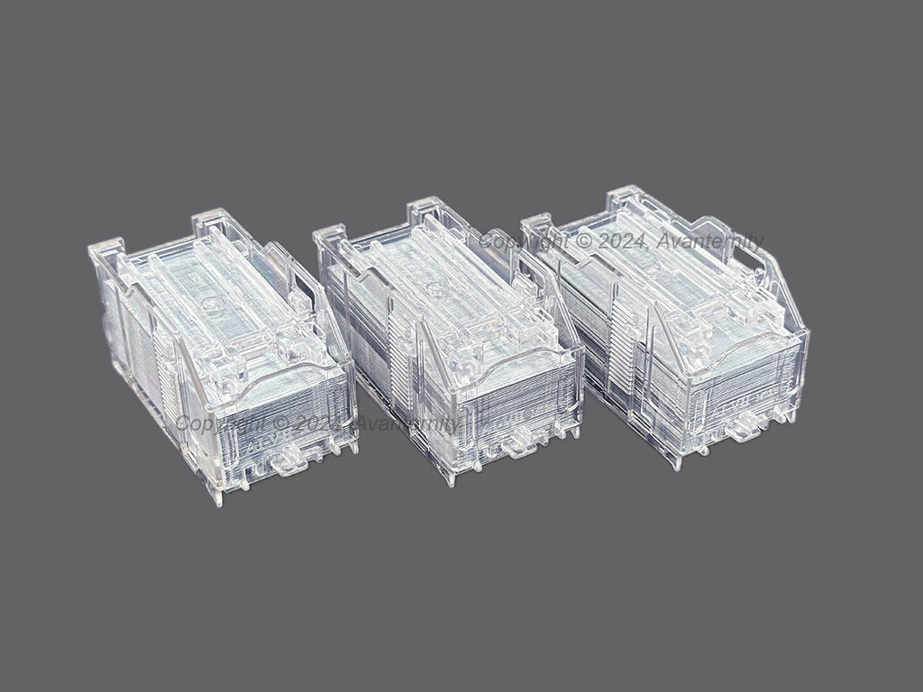 Compatible Staple Cartridges for Konica Minolta 14YK SK-602 Staples, Pack of 3 Cartridges