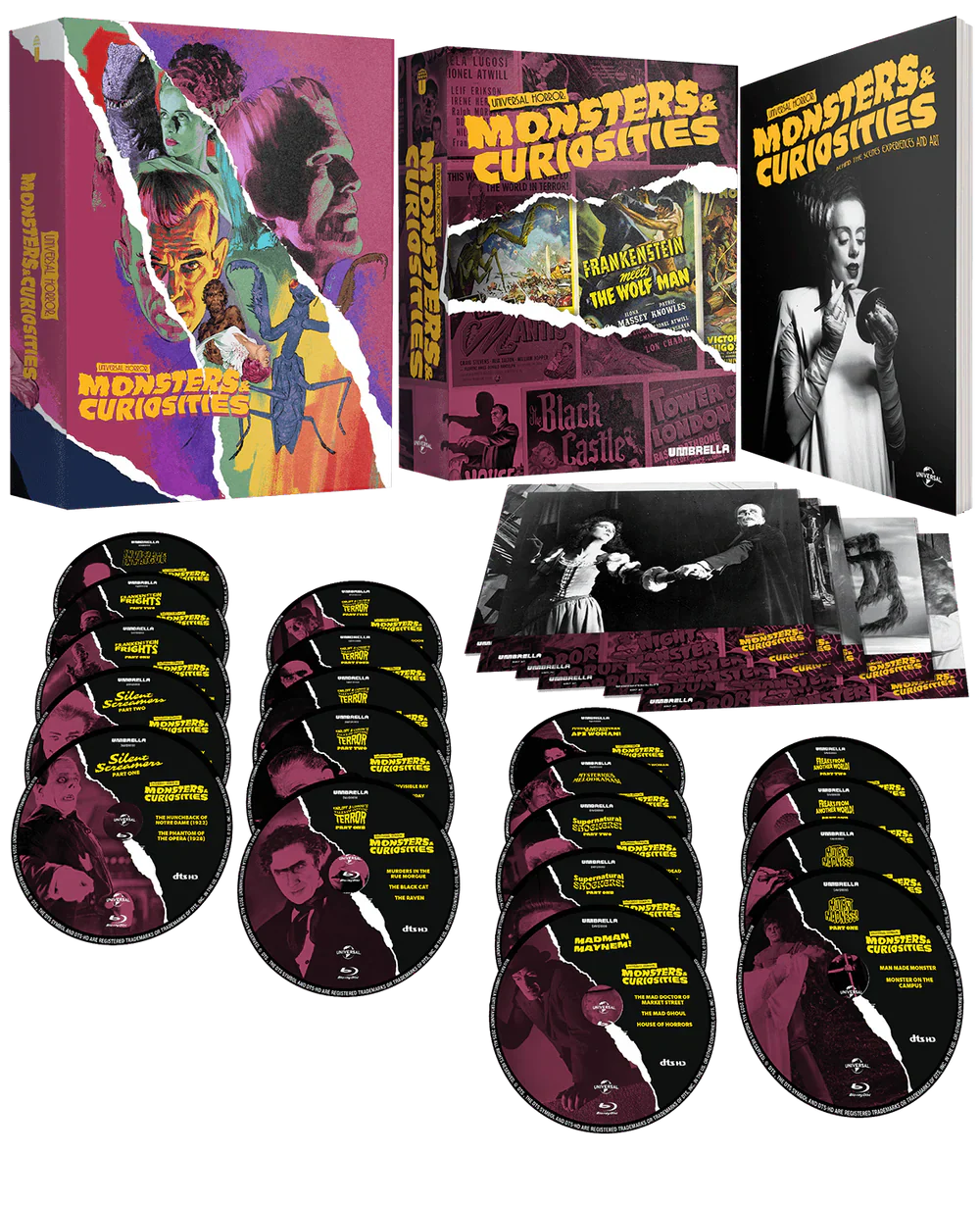 Universal Horror: Monsters and Curiosities (1923 - 1960) Blu-ray - Collector's Edition