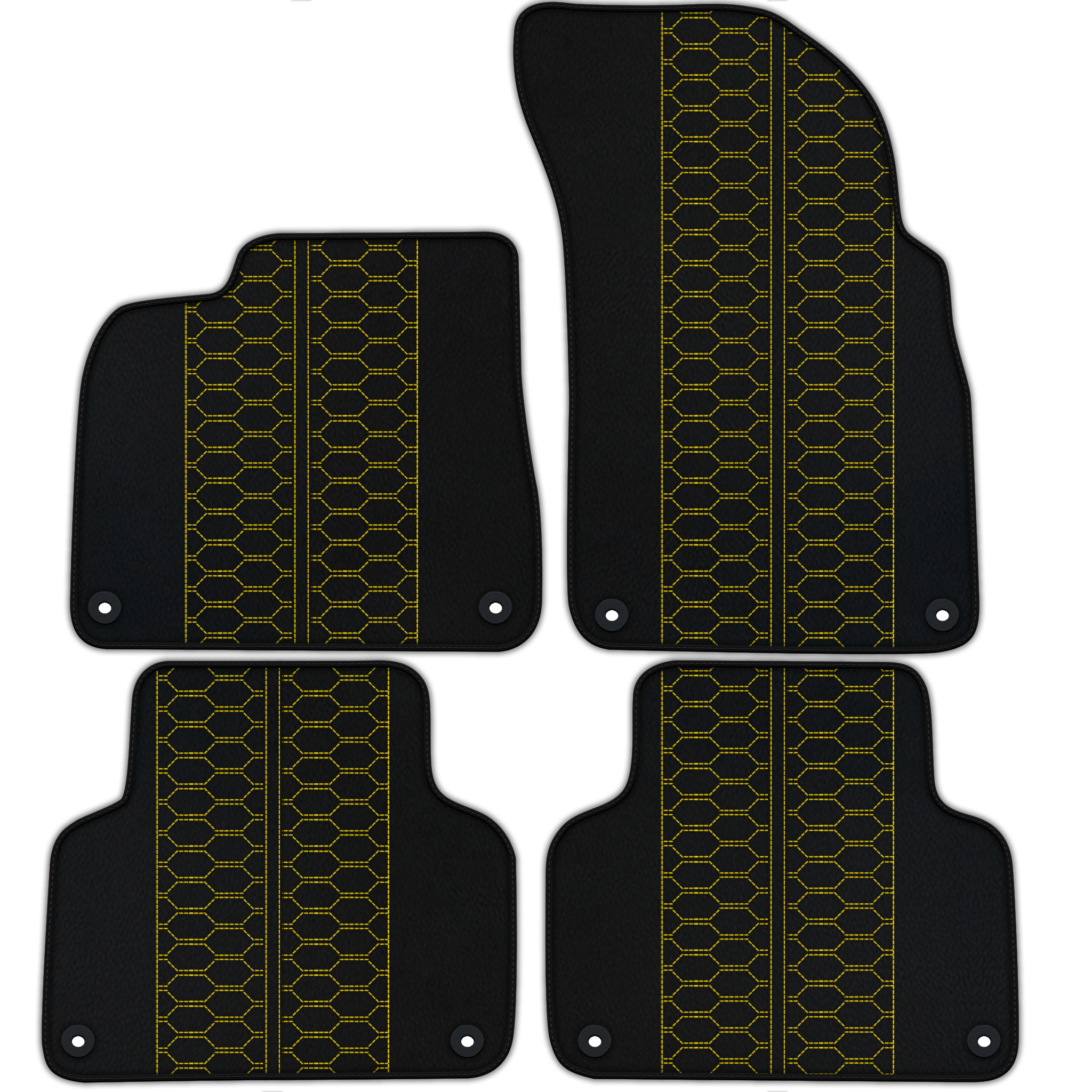 Premium Custom Leather Floor Mats for Audi Q8 e-tron (2023-2025)