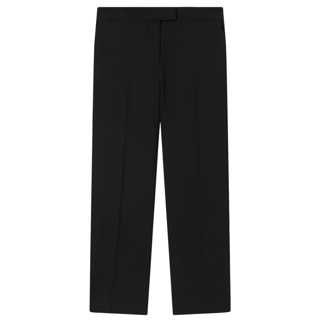 Phoenix Crepe Georgette Bukser, Sort