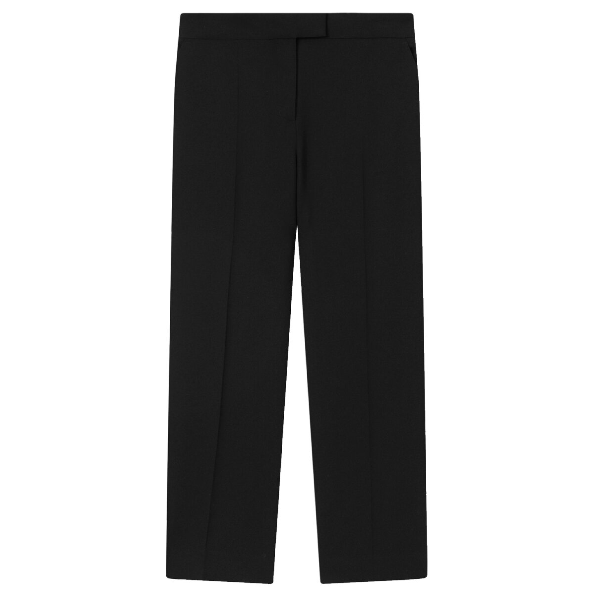 Phoenix Crepe Georgette Bukser, Sort