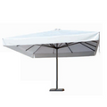 Parasol Platino Medium anthracite à mât central 6X6 m