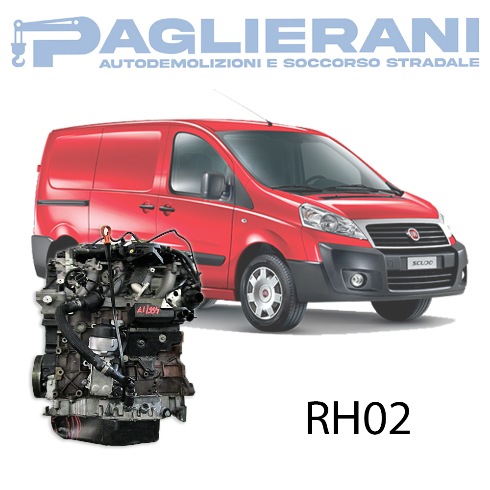 Motore RH02 FIAT Scudo 2015 2000 [2.0] 110KW 150CV Diesel 150.000 KM