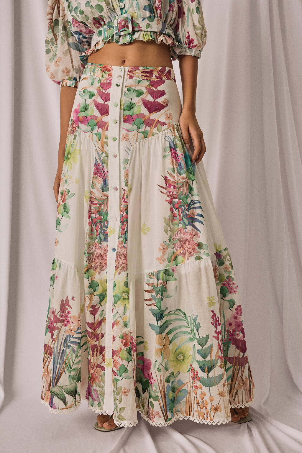 Roselle Long Skirt