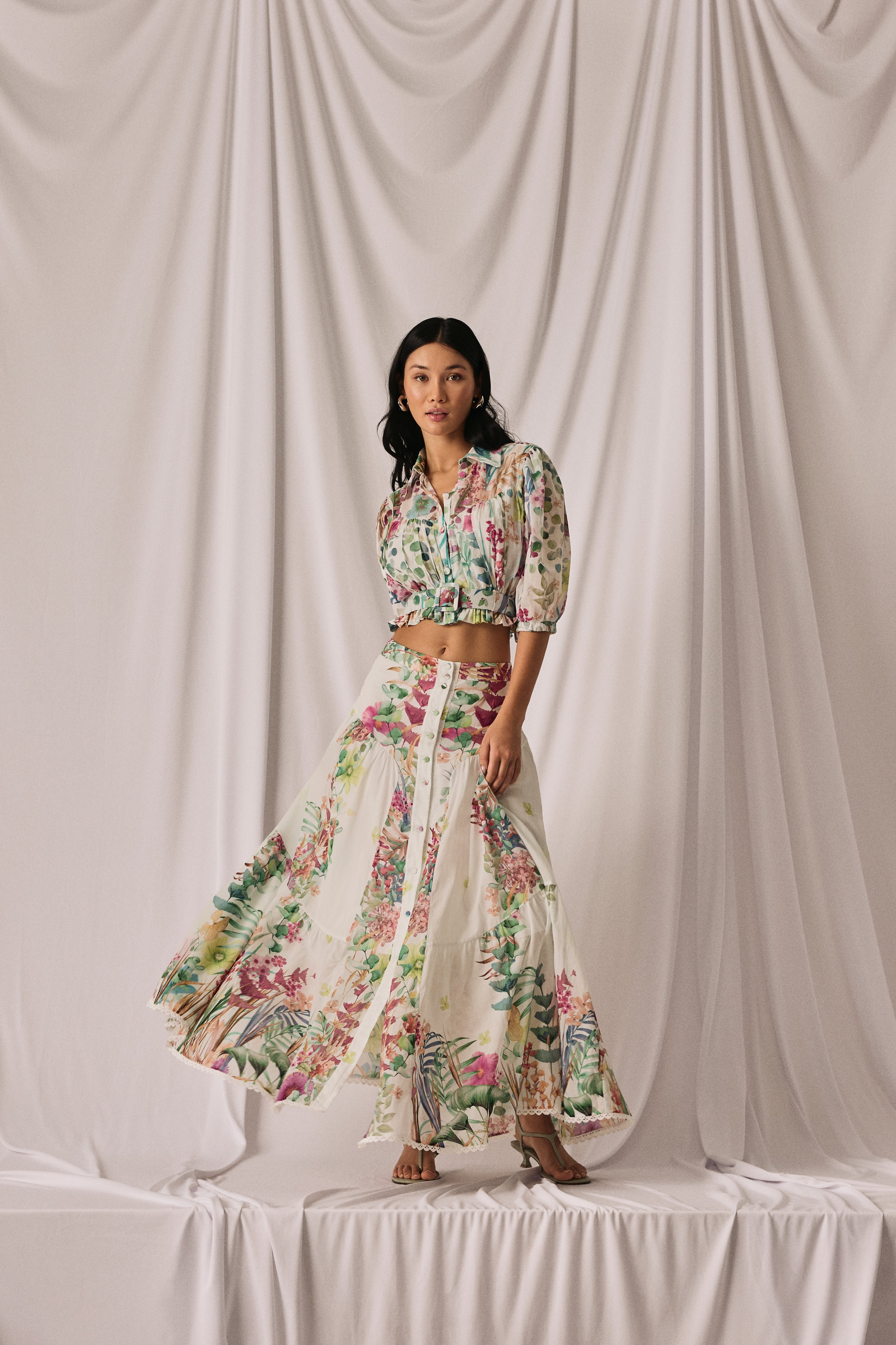 Roselle Long Skirt
