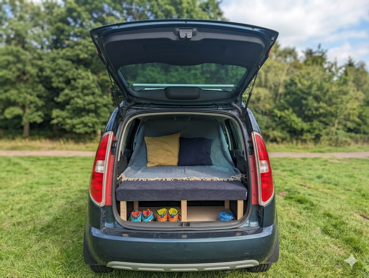 Skoda Roomster Micro Camper Conversion