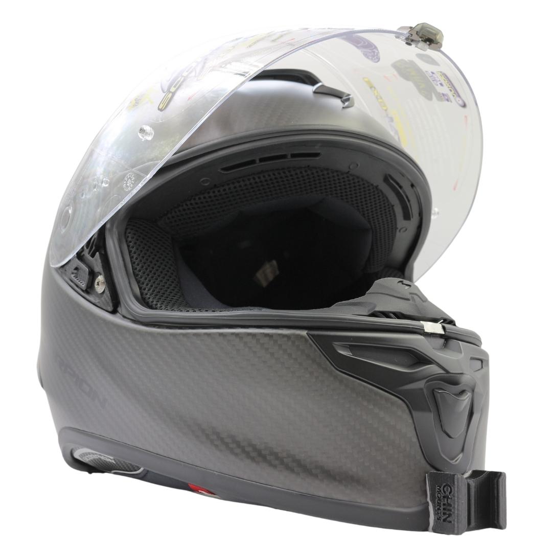 Scorpion Exo-R1 Helmet Chin Mount For Action Camera GoPro, Insta360, DJI, & more