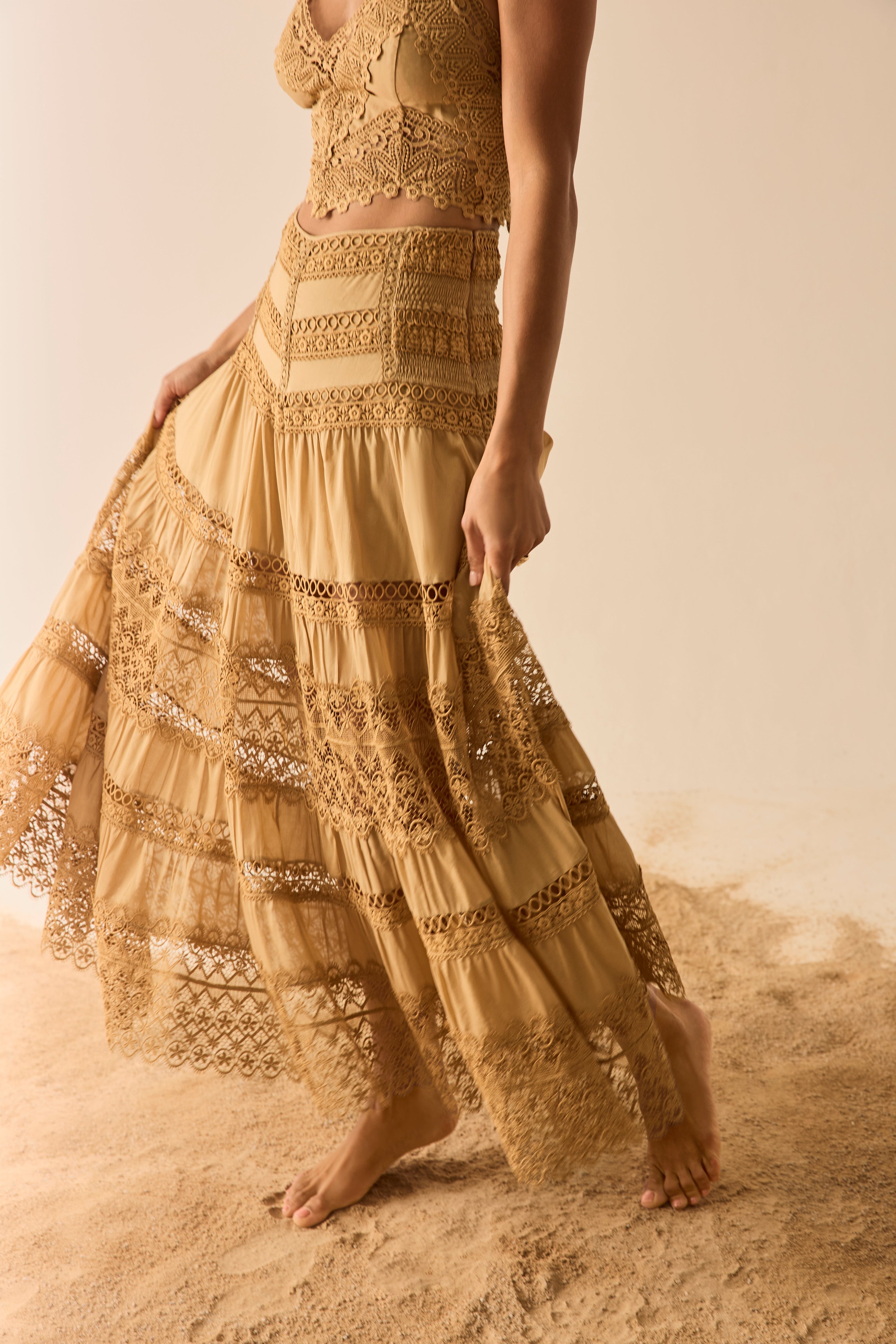 Serza Long Skirt