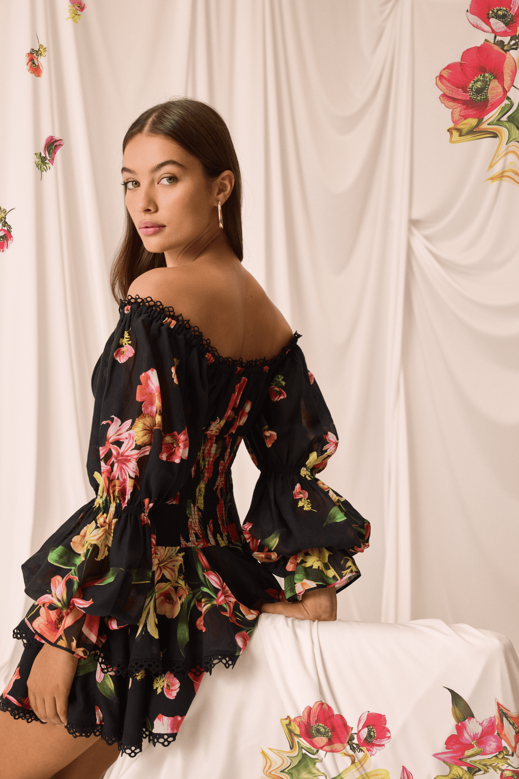 Azurea Short Dress