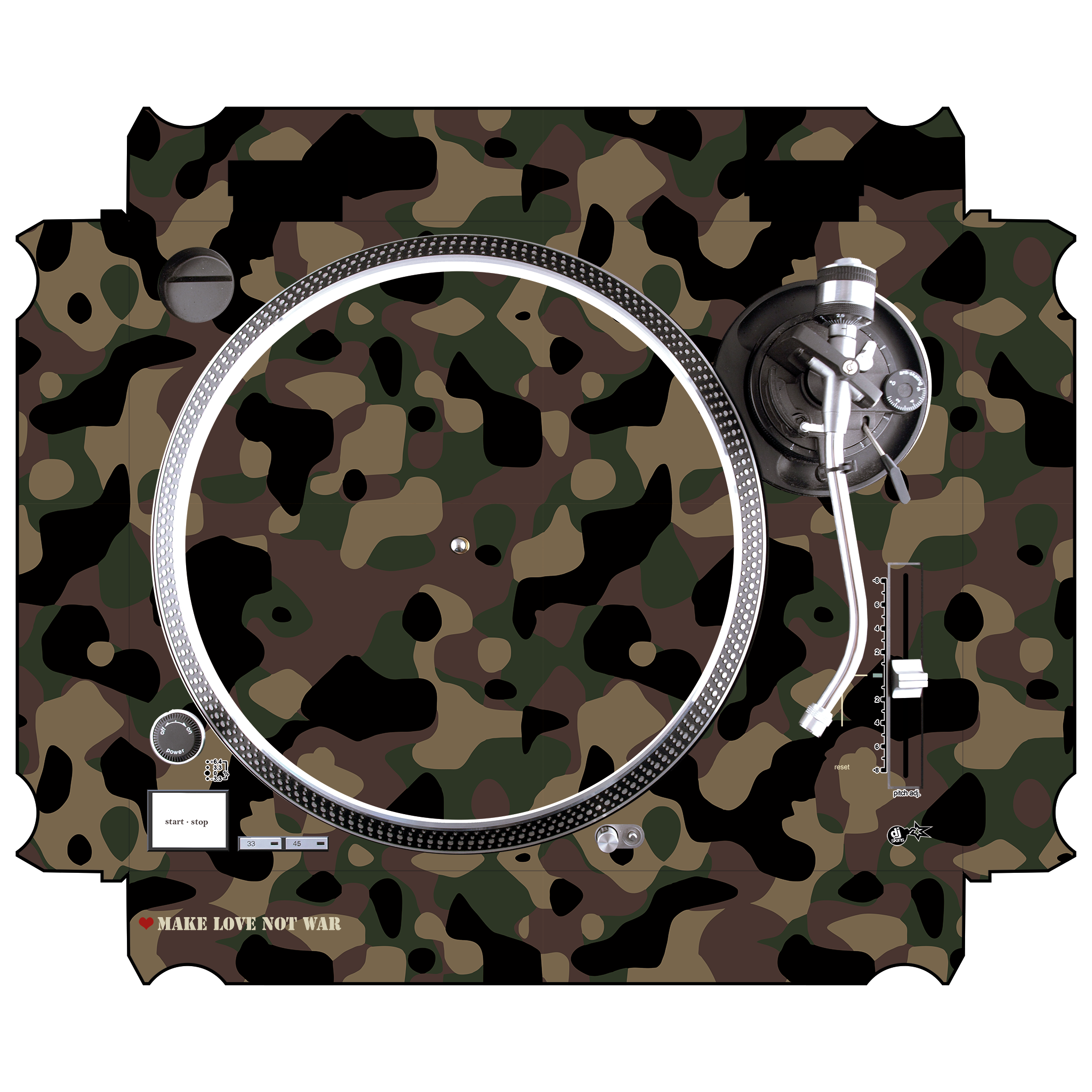 Technics 1200 / 1210 MK2 Skin - Flere varianter