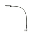 Adam Hall Stands SLED 1 ULTRA XLR 3 A - Vinklad 3-polig XLR-svanhalslampa med 4 COB-LED'er