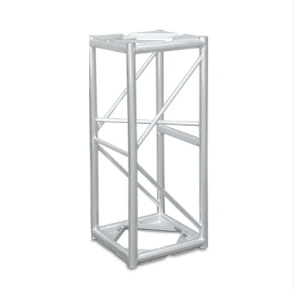Galaxy Stage GS-2004 4' Long 20.5" Box Truss with Bolts Professional 6061-T6 Aluminum GS20 Series Truss