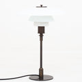 PH 4/3 - Bordlampe i bruneret messing