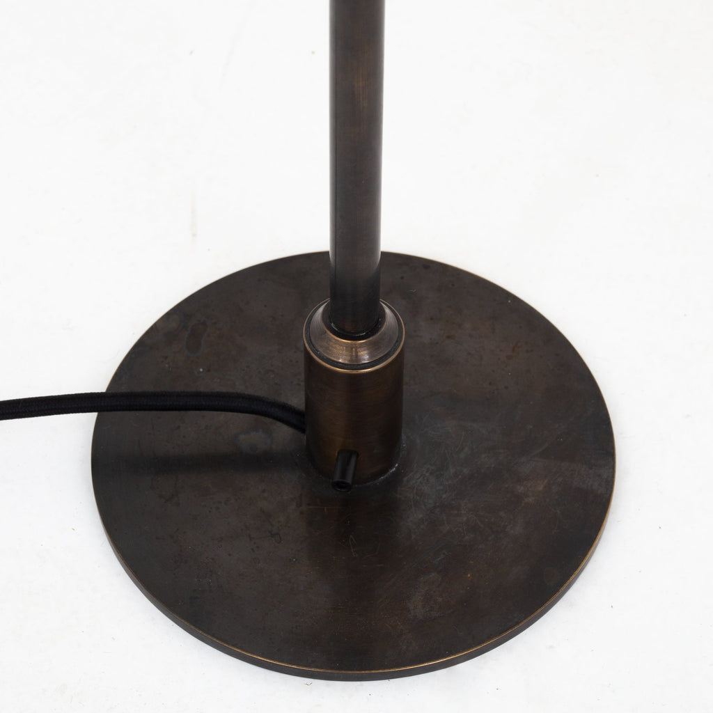 PH 4/3 - Bordlampe i bruneret messing