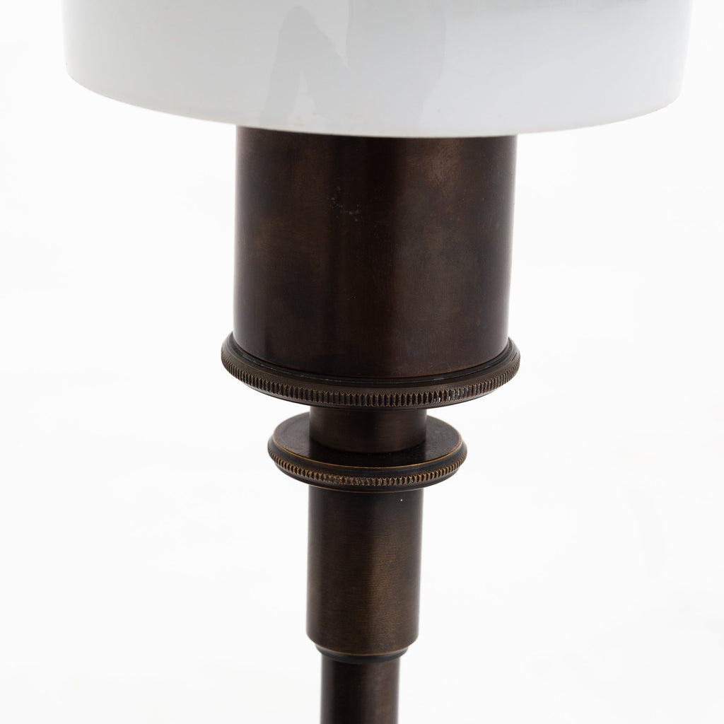PH 4/3 - Bordlampe i bruneret messing