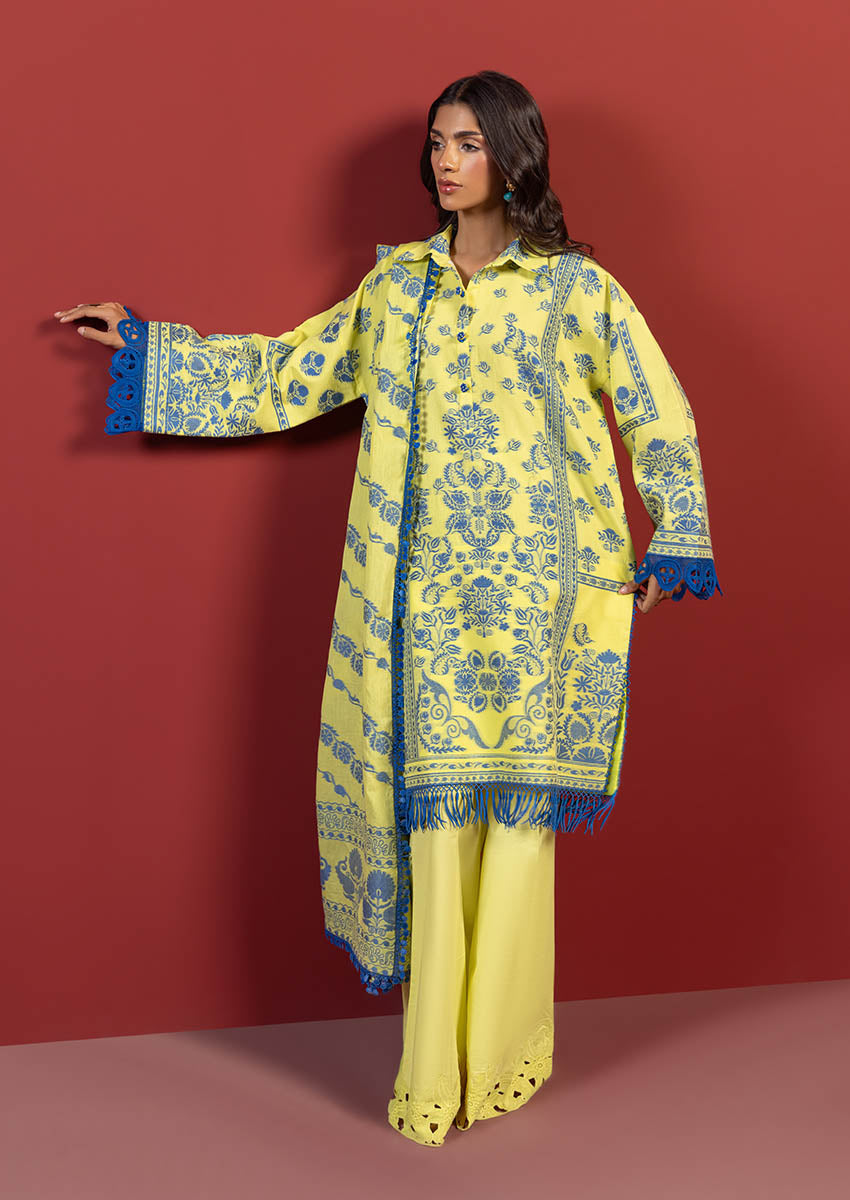 L-Yellow-Jacquard-3 Pc (WUS25JD3034)