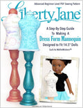 Liberty Jane WellieWishers Dress Form 14.5 Inch Doll Clothes Pattern Pixie Faire