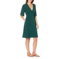 This Amazon wrap dress is my go-to transition piece for fall