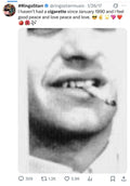 anybody know when and if they stopped smoking cigarettes? I imagine George  had to quit. Boy, they sure smoked quite a bit. : r/beatles