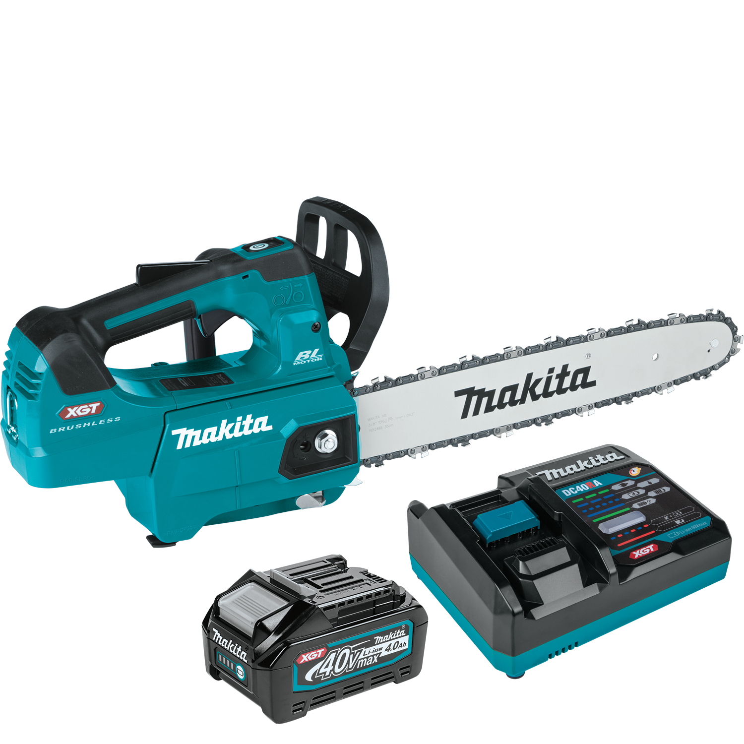 MAKITA 40V MAX XGT® 14" Top Handle Chain Saw Kit