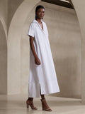 Rhyah Poplin Maxi Dress