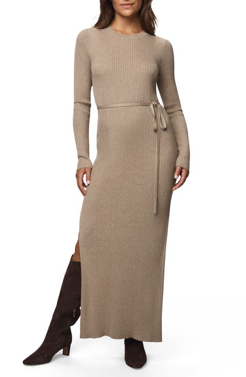 Women's Sweater Dress Maxi Dresses