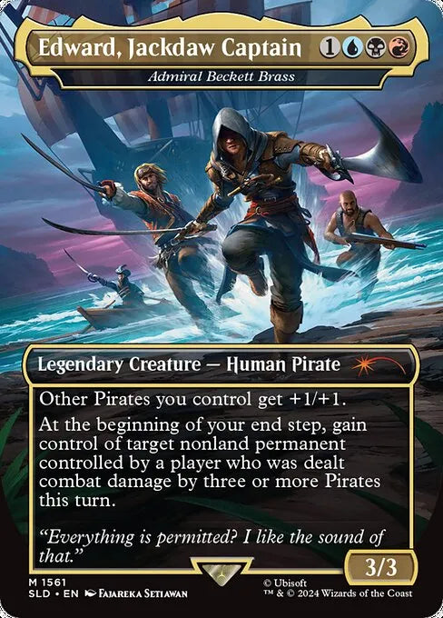 Edward Kenway // Commander (Admiral Beckett Brass) deck list mtg //  Moxfield — MTG Deck Builder