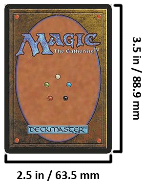 MTG Card Size/Dimensions, Weight, and Much Much More