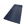 Colchoneta básica 180x80 cm de tafeta negra, ideal para descanso funcional.