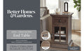 Better Homes & Gardens Canton End Table with USB, Tobacco Oak for Sale in  Wilmington, CA
