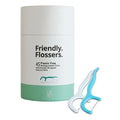The Natural Family Co. Tannpirker med Tanntråd Friendly Flossers fra The Natural Family Co.