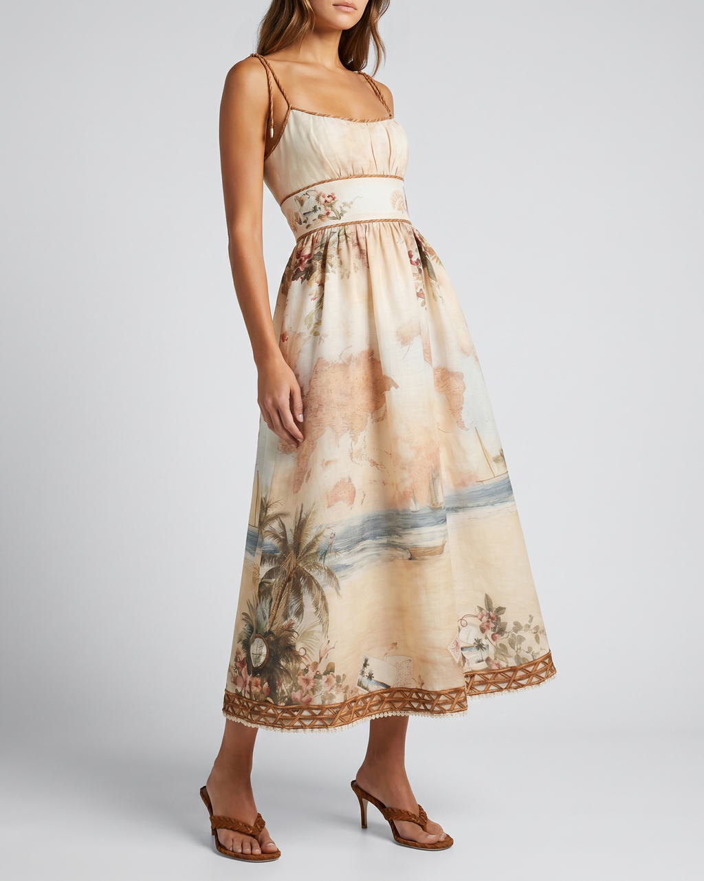 Zimmermann Mahon picnic midi dress