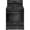 Frigidaire 30-inch Freestanding Gas Range with 5 Burners FCRG3052BB
