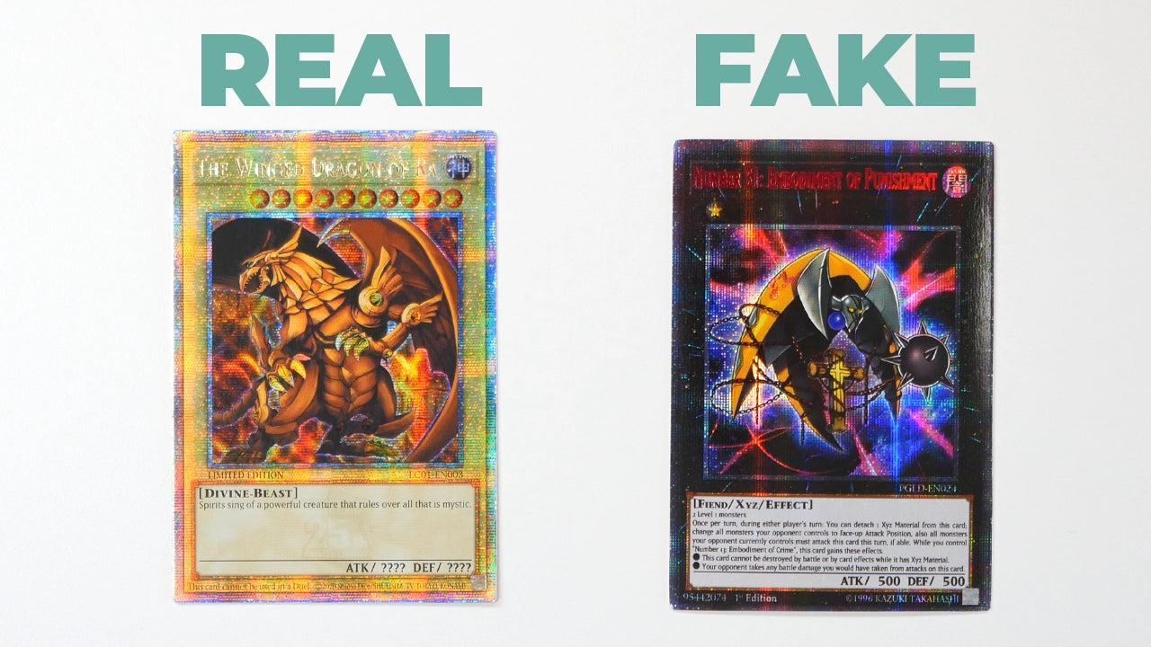 How To Spot Fake Yu-Gi-Oh Cards