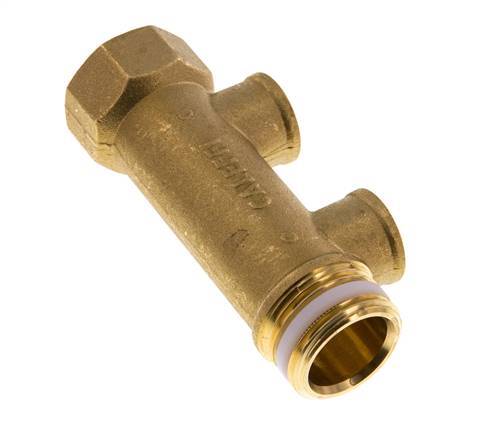G 1'' x 2xG 1/2'' F/M/F Tuyaux de distribution en laiton 10 Bar