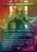 Sephiroth, Fabled SOLDIER // Sephiroth, One-Winged Angel - Borderless (Surge Foil) (FIN)