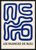 Les Nuances de Bleu plakat