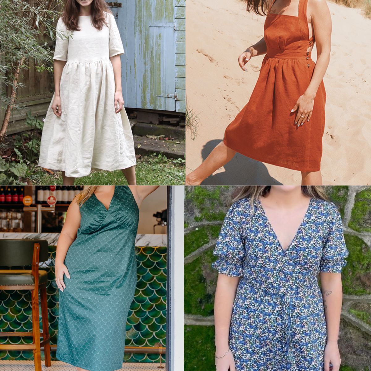 14+ Free Summer Dress Sewing Patterns for Women