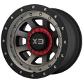 FMJ 16x8 Blank SATIN BLACK W/ DARK TINT (-6 mm) - Tires and Engine Performance
