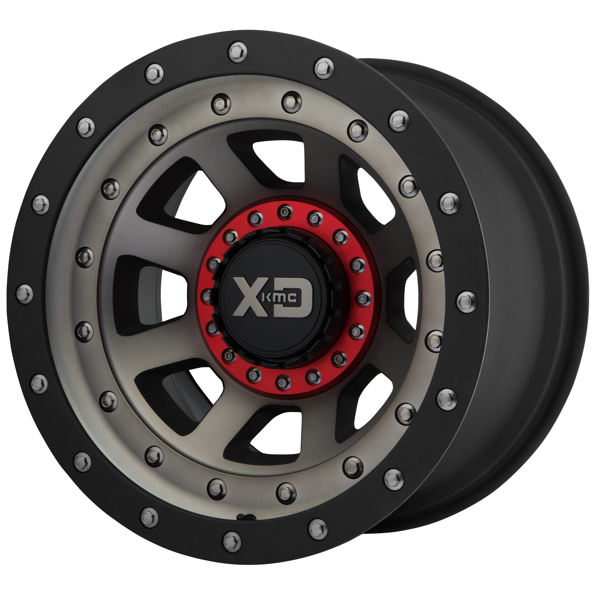 FMJ 16x8 Blank SATIN BLACK W/ DARK TINT (-6 mm) - Tires and Engine Performance