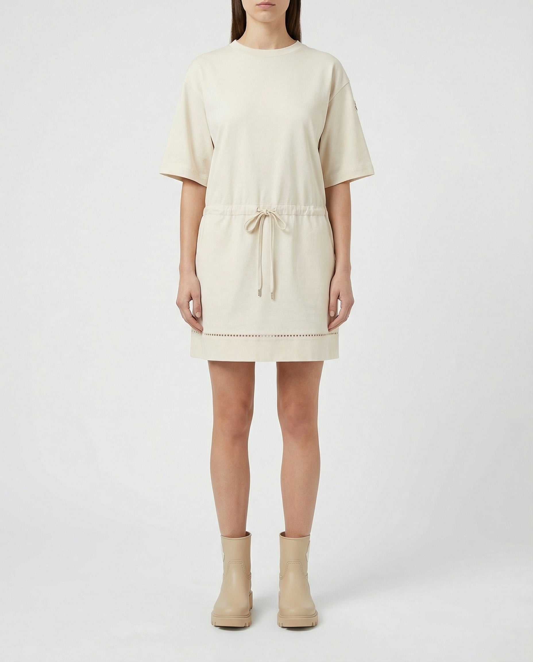Moncler Cotton-blend mini t-shirt dress